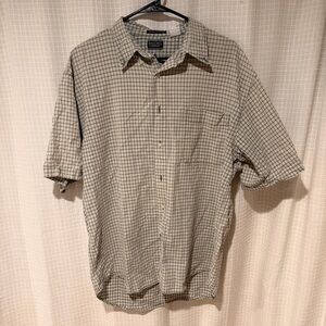 Bugle Boy Men's Plaid Button Down Shirt XL